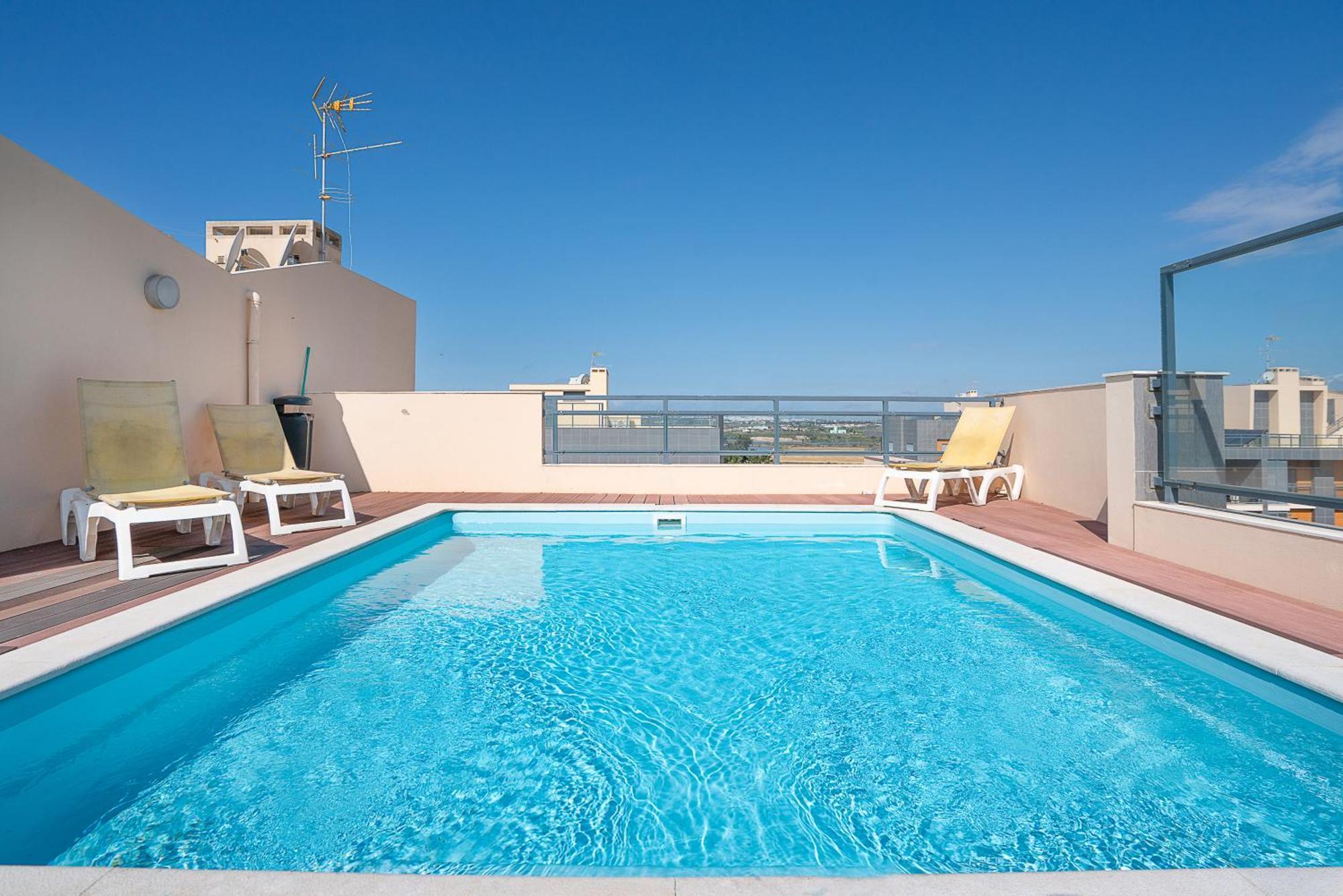 Olhao Beach Apartment Bagian luar foto
